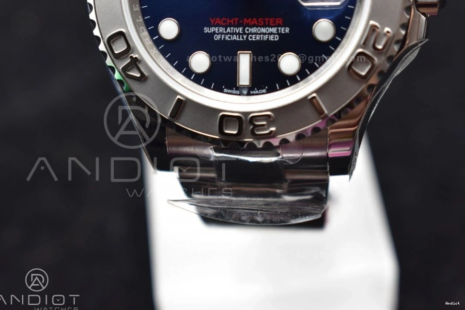 A2836 Blue Yacht-Master Dial Bracelet 1:1 126622 SS Best Edition GSF on 0127